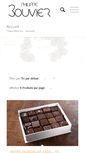 Mobile Screenshot of chocolats-bouvier.fr